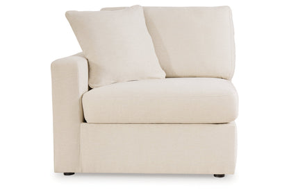 Modmax Oyster 6-Piece Sectional and Swivel Glider Recliner -   - Luna Furniture