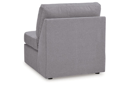Modmax Granite 6-Piece Sectional and Swivel Glider Recliner -   - Luna Furniture