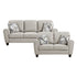 9214NPG*2 2pc Set: Sofa, Love - 9214NPG*2