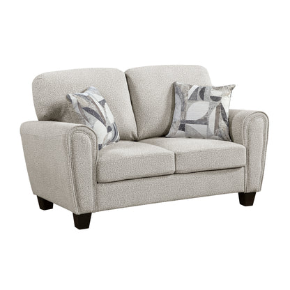 9214NPG*2 2pc Set: Sofa, Love - 9214NPG*2