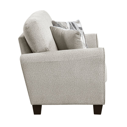 9214NPG*2 2pc Set: Sofa, Love - 9214NPG*2