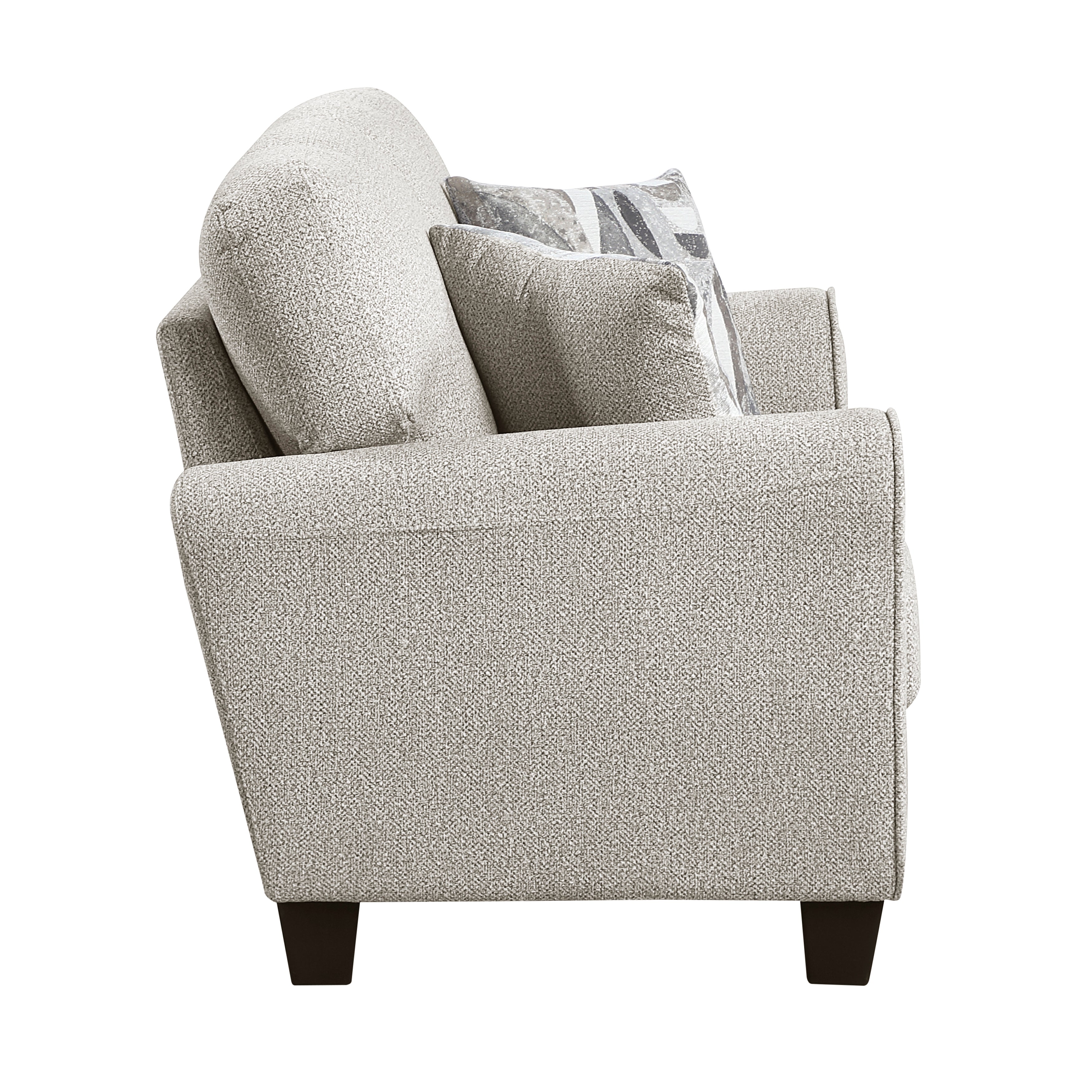 Lemond Gray Sofa and Loveseat from Homelegance - Luna Furniture