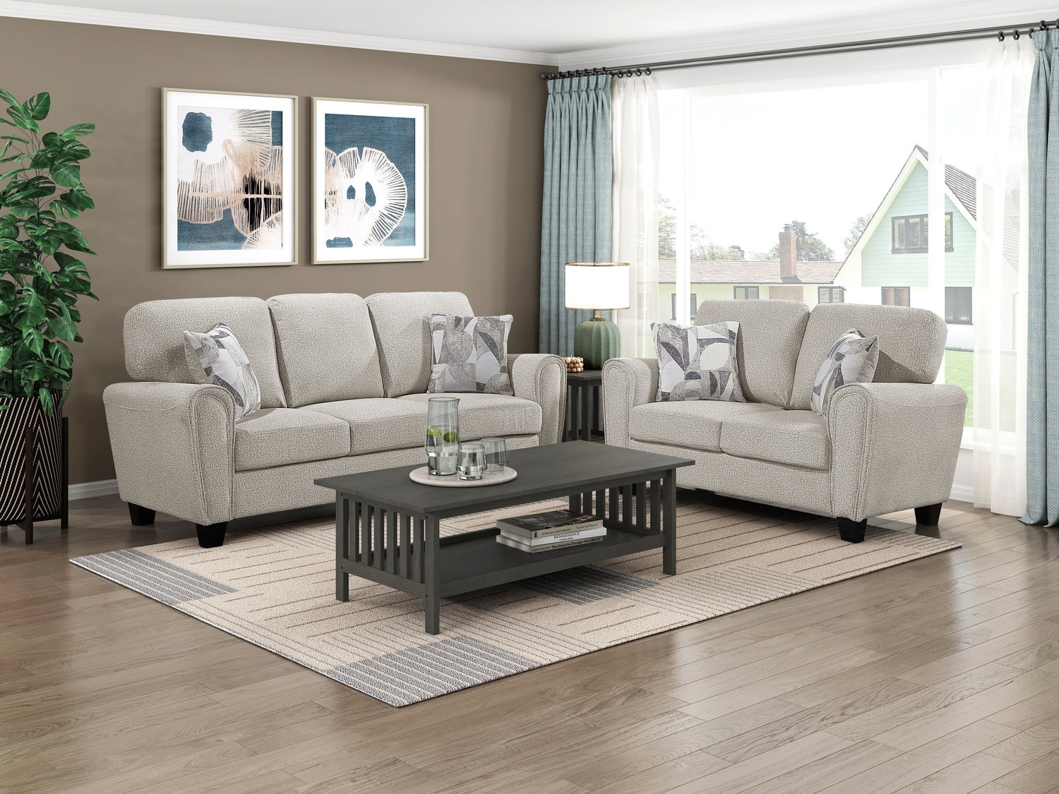 9214NPG-3 Sofa - 9214NPG-3