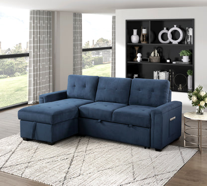 9259*SC (2)Reversible Sectional with Hidden Storage and Pull-out Bed - 9259*SC