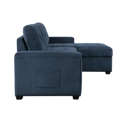9259*SC (2)Reversible Sectional with Hidden Storage and Pull-out Bed - 9259*SC