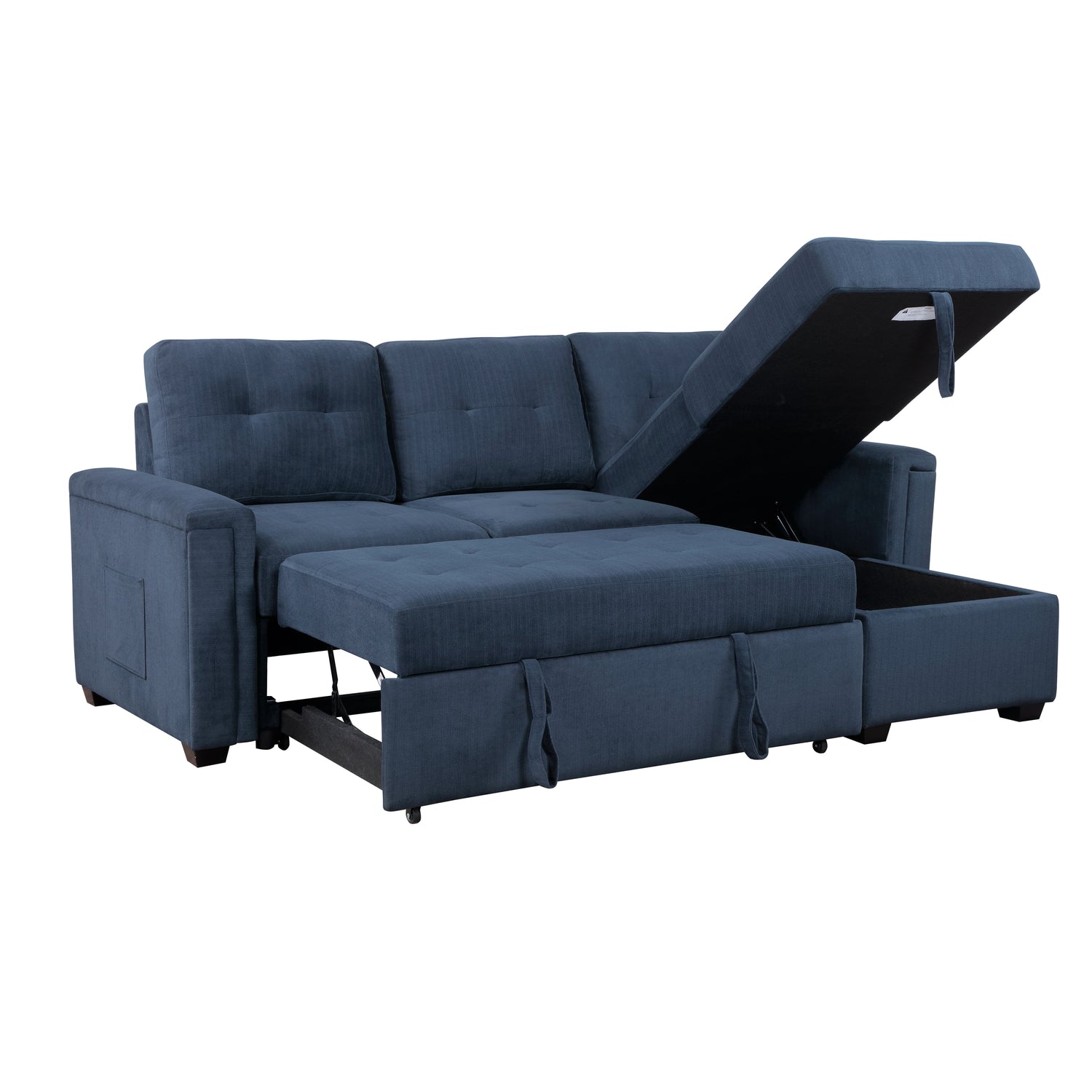 9259*SC (2)Reversible Sectional with Hidden Storage and Pull-out Bed - 9259*SC