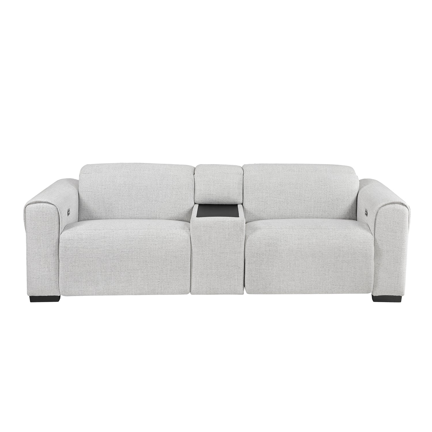 9455CLD-2CNPWH* (3)Power Double Reclining Love Seat with Center Console and Power Headrests, Charging Ports - 9455CLD-2CNPWH*