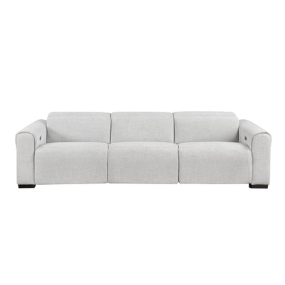 9455CLD-3PWH* (3)Power Double Reclining Sofa with Power Headrests, Charging Ports - 9455CLD-3PWH*
