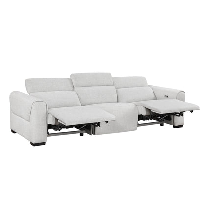 9455CLD-3PWH* (3)Power Double Reclining Sofa with Power Headrests, Charging Ports - 9455CLD-3PWH*