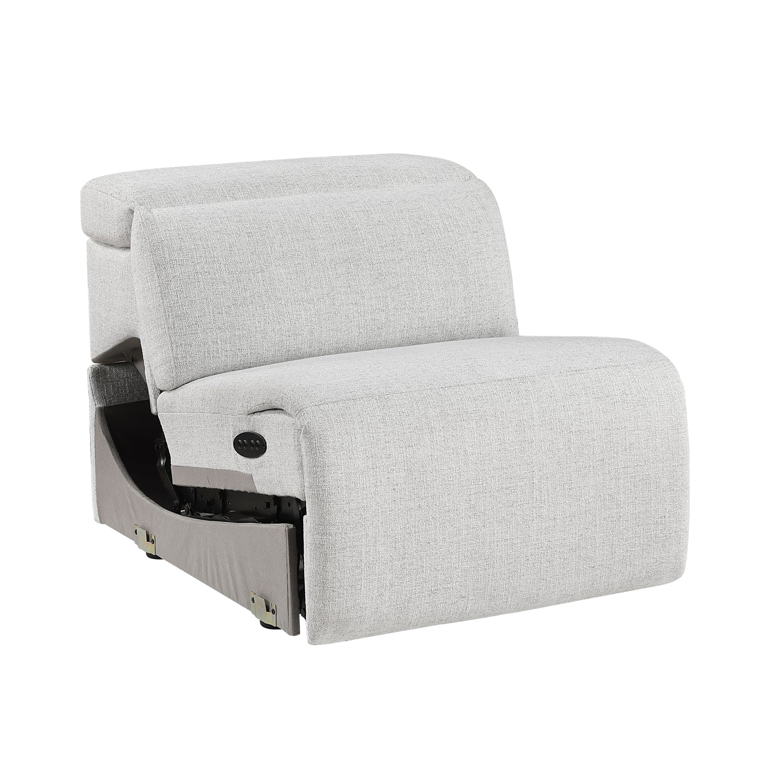 9455CLD*5LRRRPWH (5)5-Piece Modular Power Reclining Sectional with Power Headrests, Charging Ports - 9455CLD*5LRRRPWH