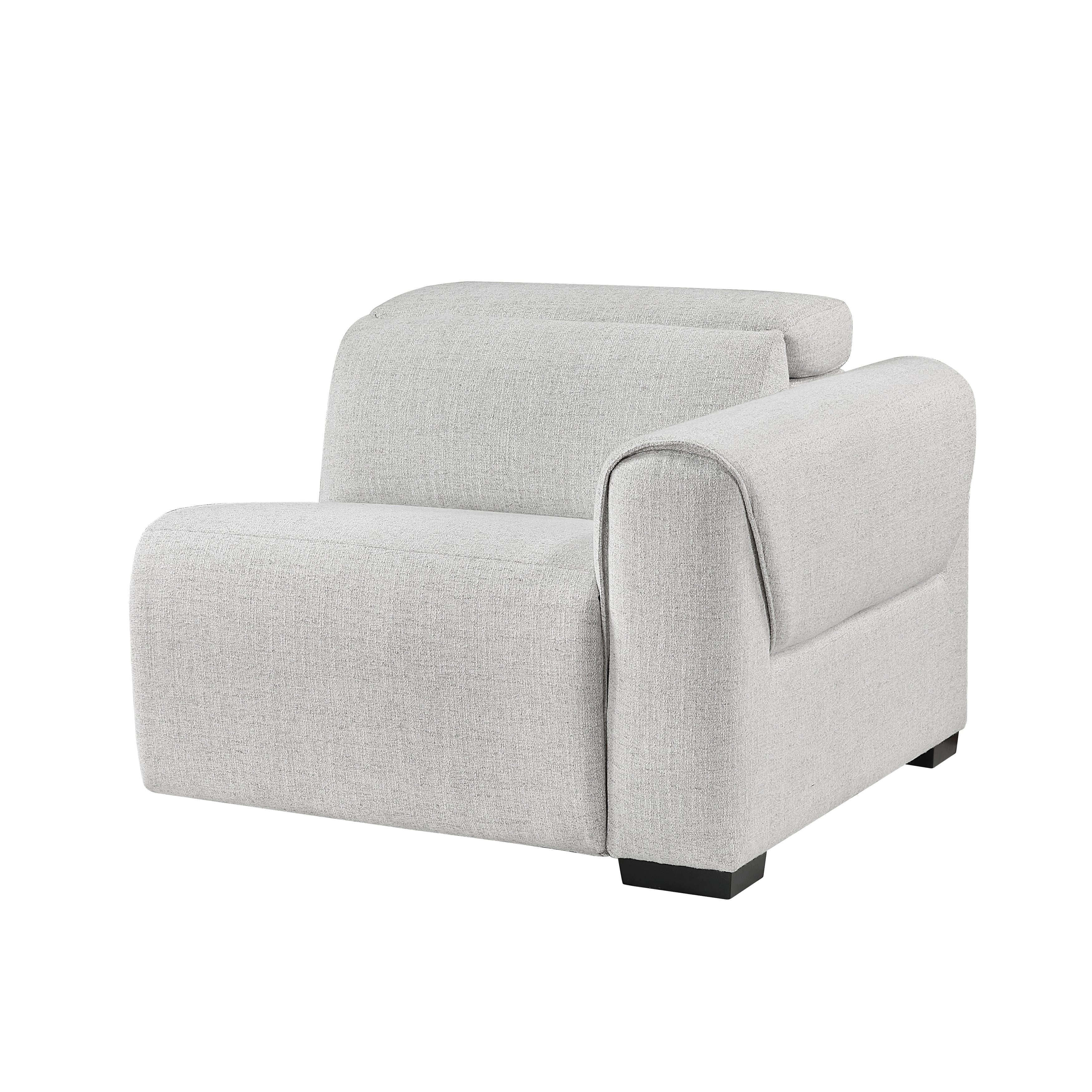 9455CLD*5LRRRPWH (5)5-Piece Modular Power Reclining Sectional with Power Headrests, Charging Ports - 9455CLD*5LRRRPWH