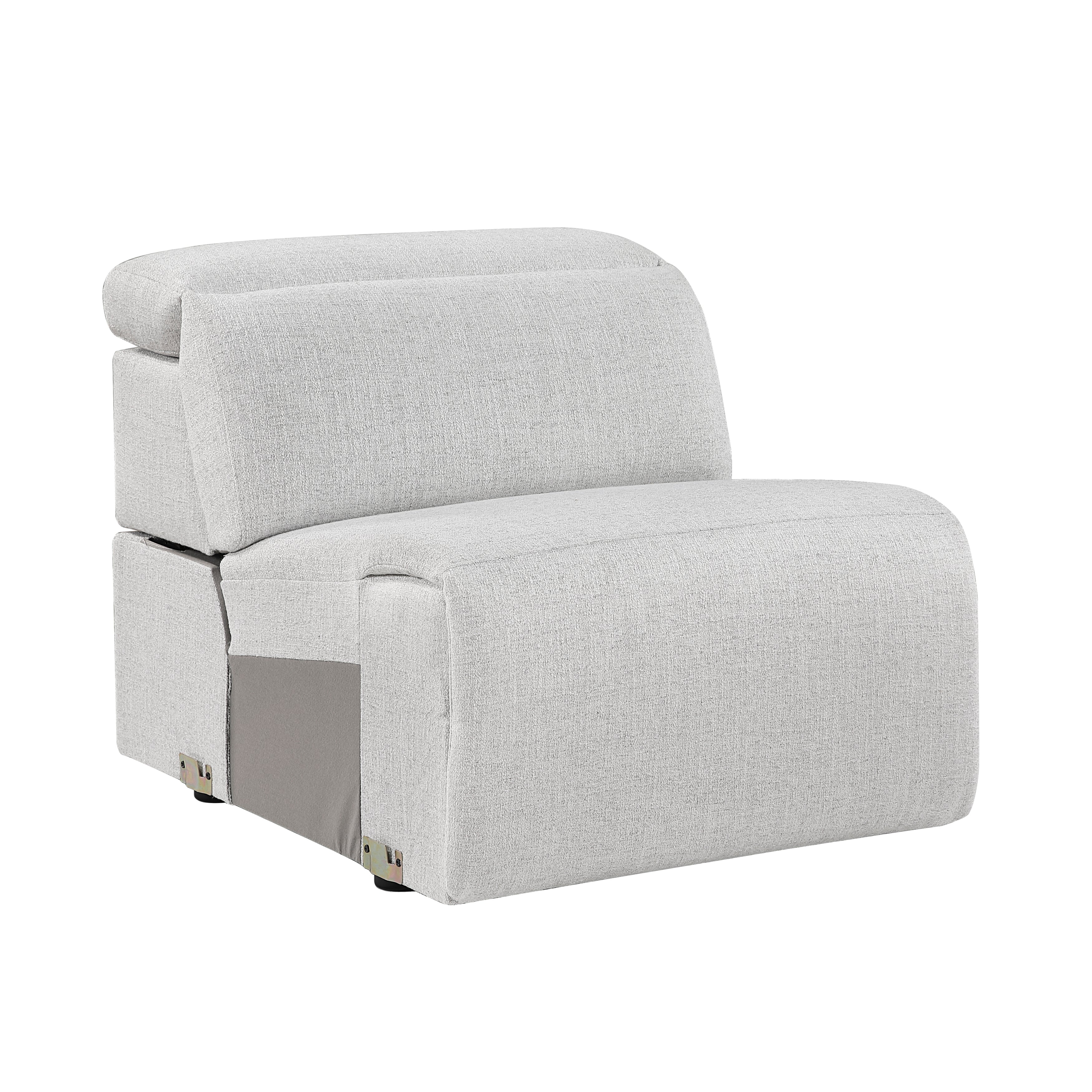 9455CLD*6LRRRPWH (6)6-Piece Modular Power Reclining Sectional with Power Headrests, Charging Ports - 9455CLD*6LRRRPWH