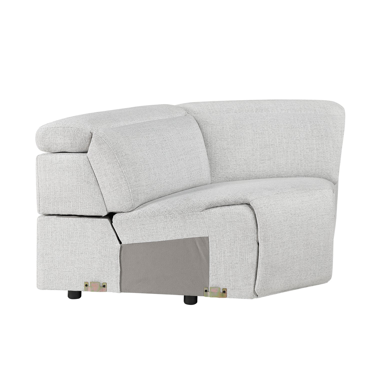 9455CLD*6LRRRPWH (6)6-Piece Modular Power Reclining Sectional with Power Headrests, Charging Ports - 9455CLD*6LRRRPWH