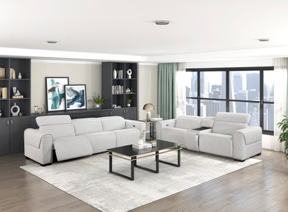 9455CLD-LRPWH (1/6)Power Left Side Reclining Chair with Power Headrest, Charging Ports - 9455CLD-LRPWH
