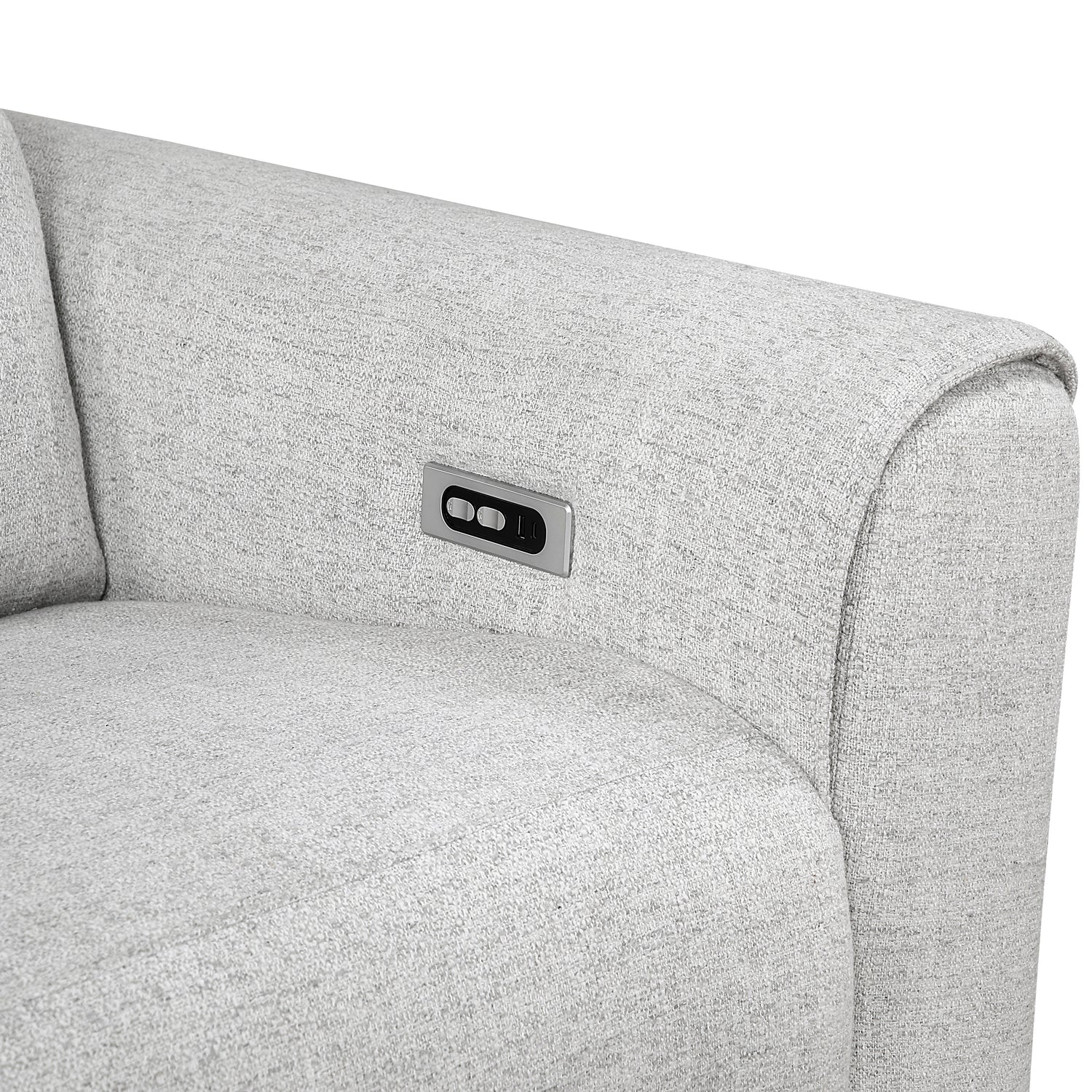 9455CLD-LRPWH (1/6)Power Left Side Reclining Chair with Power Headrest, Charging Ports - 9455CLD-LRPWH