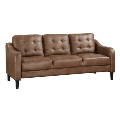 Mallory Brown Living Room Set from Homelegance - Luna Furniture