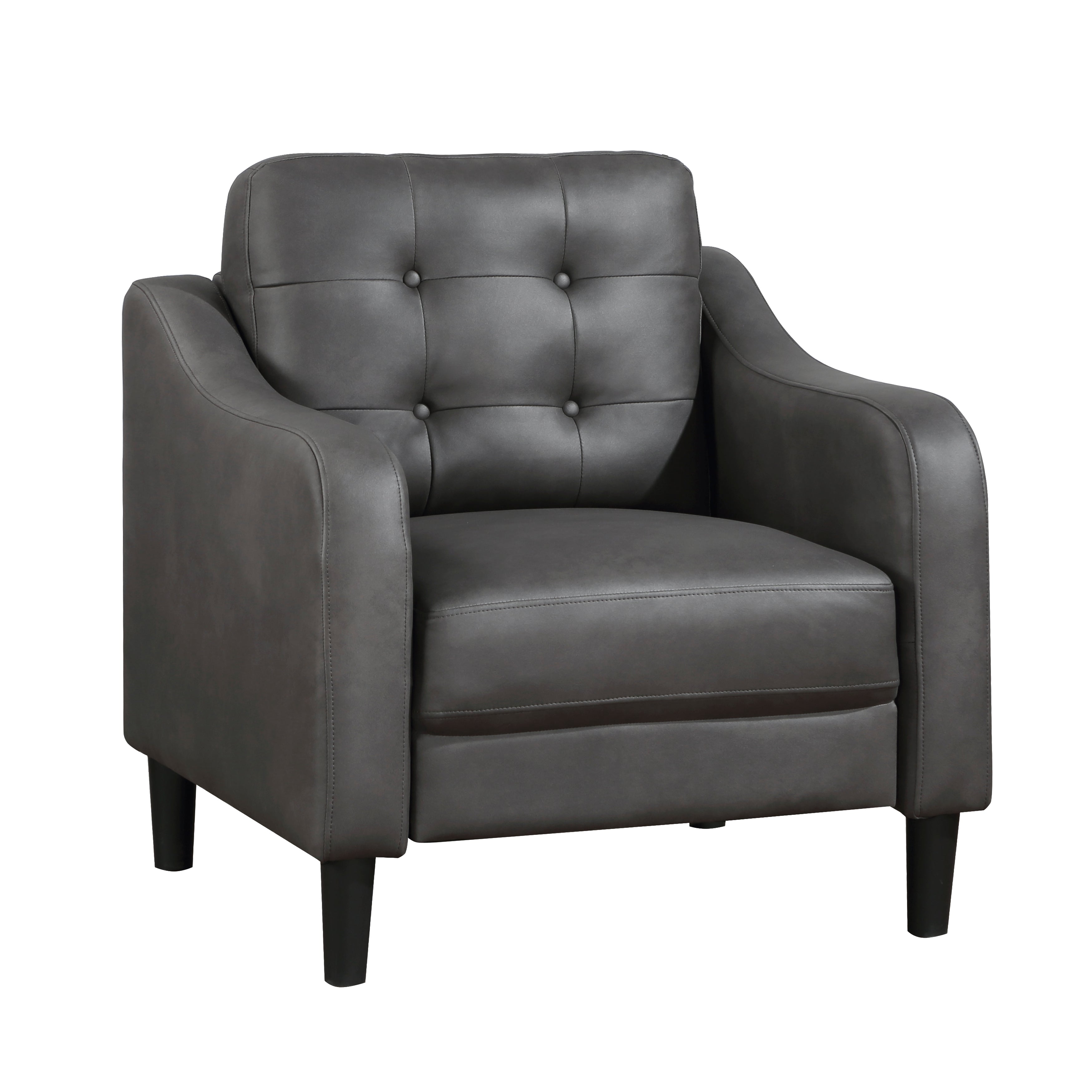 Mallory Gray Living Room Set from Homelegance - Luna Furniture