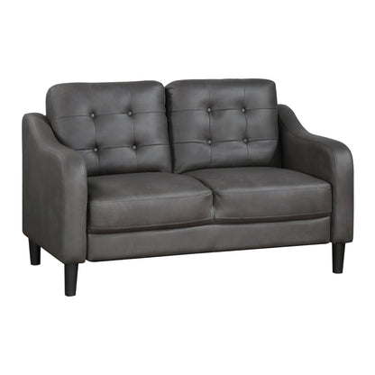 Mallory Gray Living Room Set from Homelegance - Luna Furniture