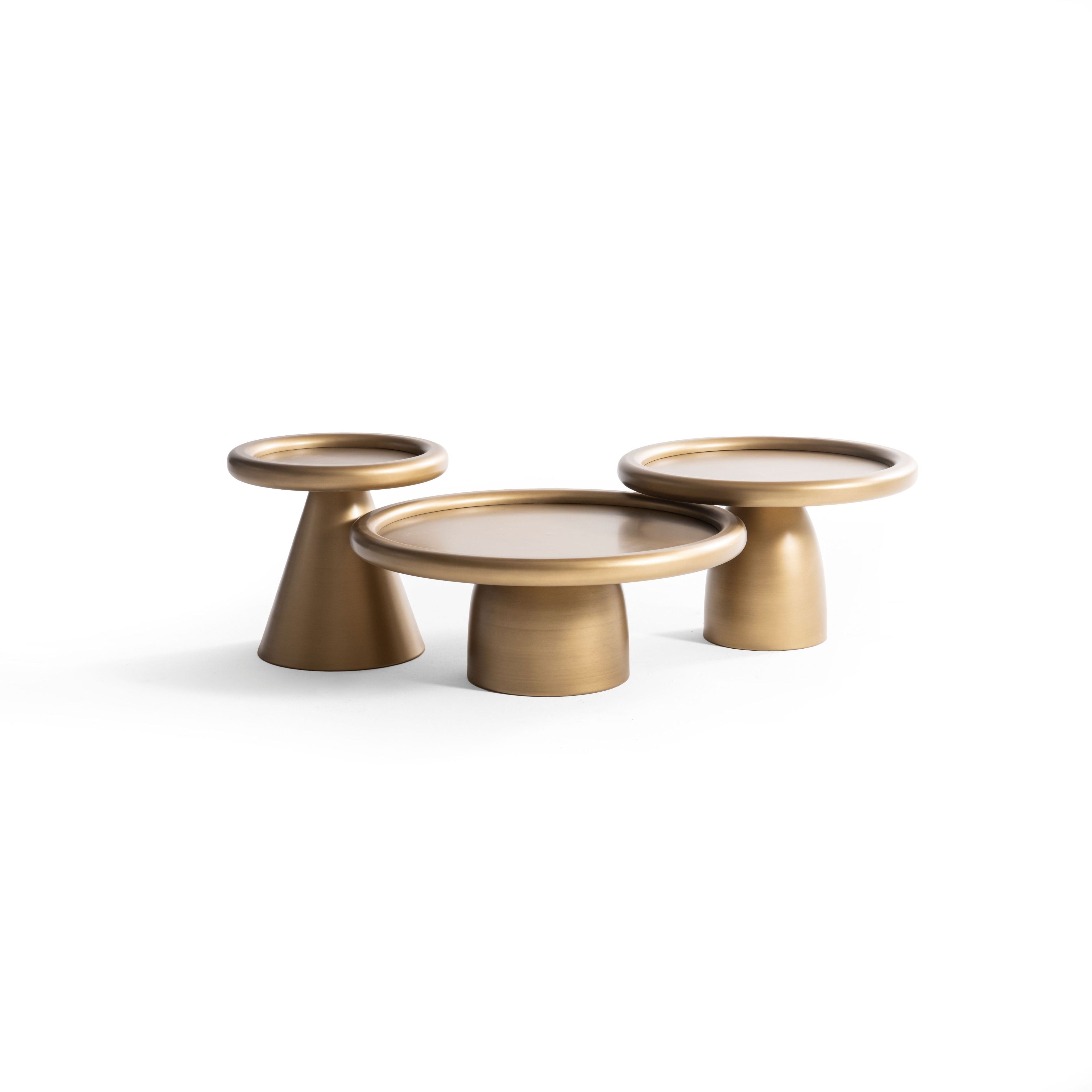 950 Gold 3 Pc Coffee Table Set - 950GOLD-COFSET