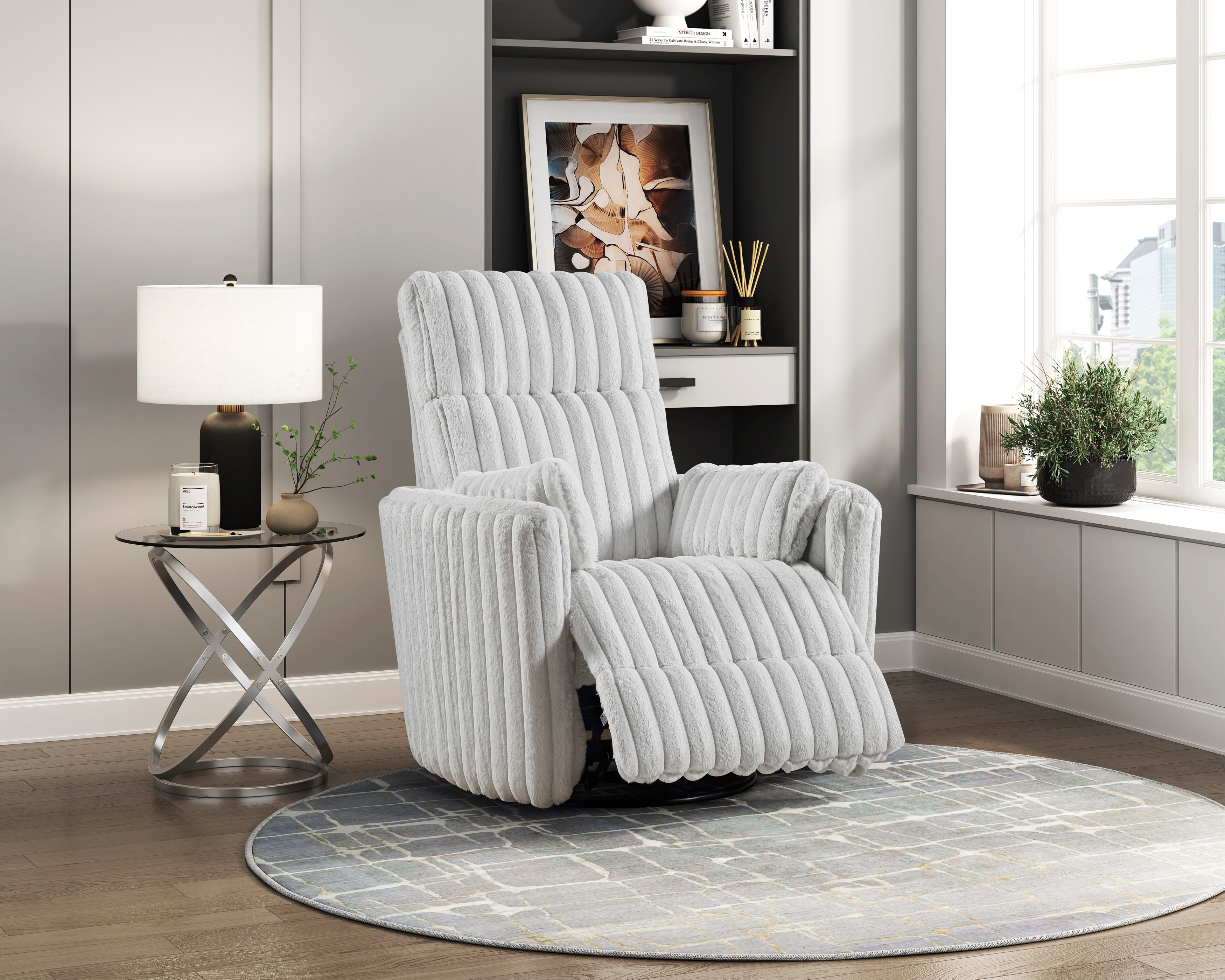 9501MBE-1 Swivel Glider Reclining Chair - 9501MBE-1