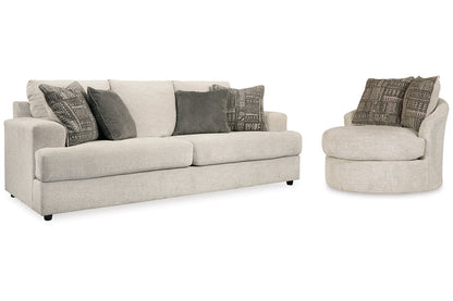 Soletren Stone Sofa and Chair -  Ashley - Luna Furniture