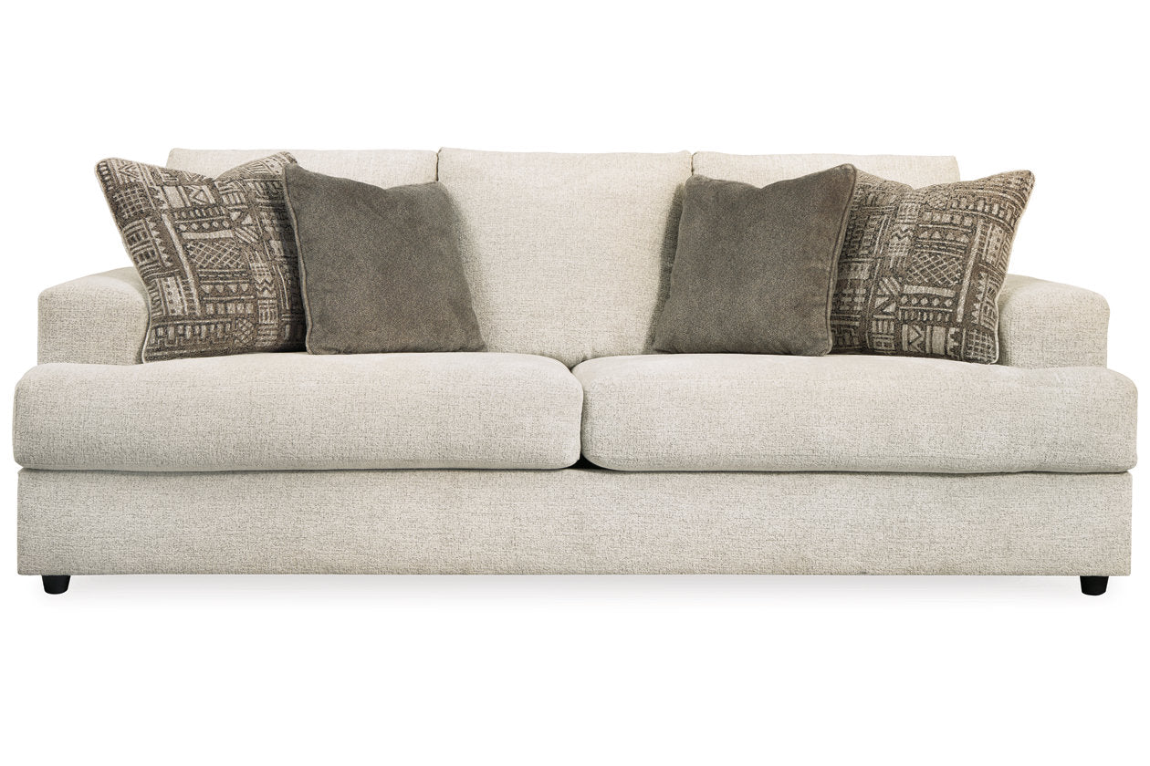 Soletren Stone Sofa and Oversized Chair -  Ashley - Luna Furniture