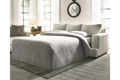 Soletren Stone Sofa Sleeper and Oversized Chair -  Ashley - Luna Furniture