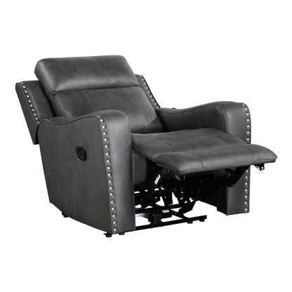 9515DGY-1 Reclining Chair - 9515DGY-1