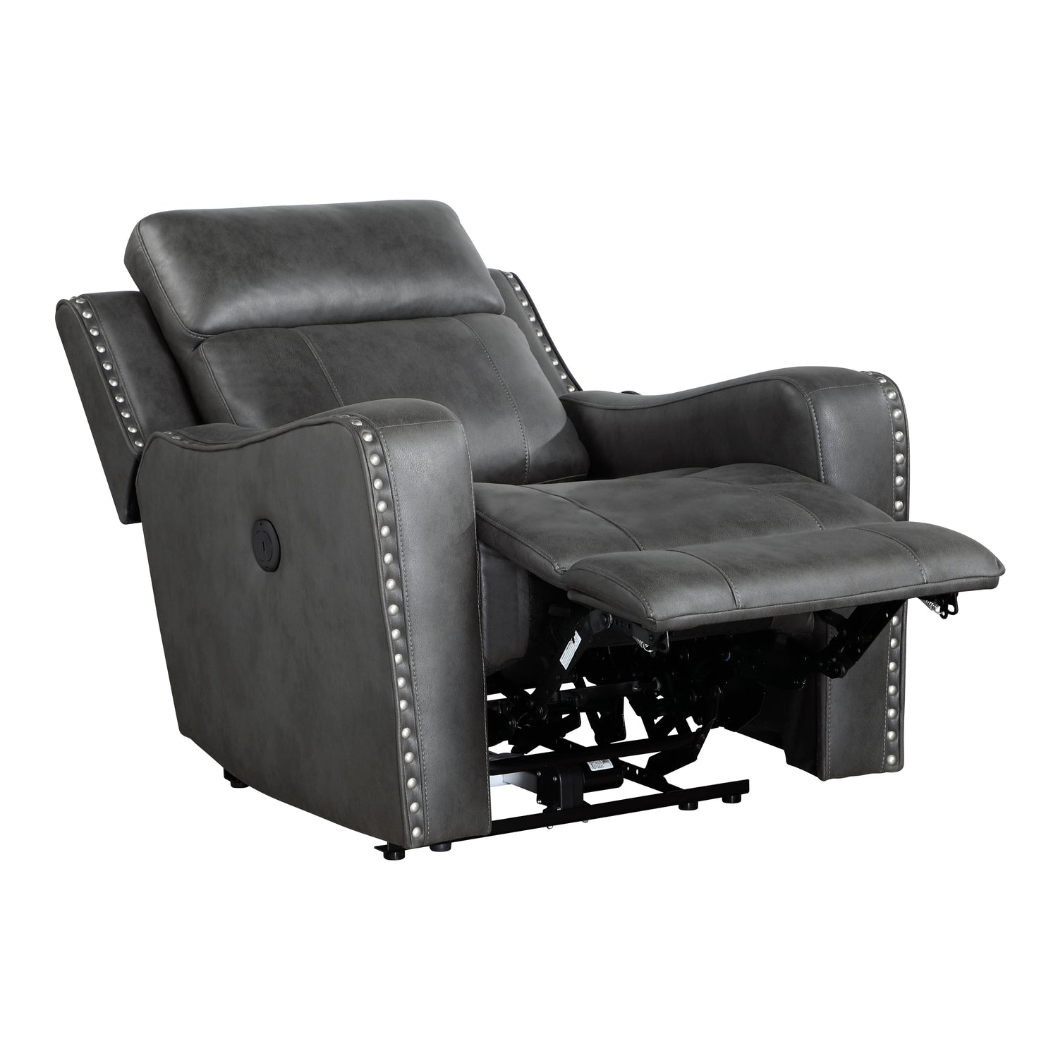 9515DGY-1PW Power Reclining Chair - 9515DGY-1PW