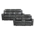 9515DGY*2PW 2pc Set: Sofa, Love (Power) - 9515DGY*2PW