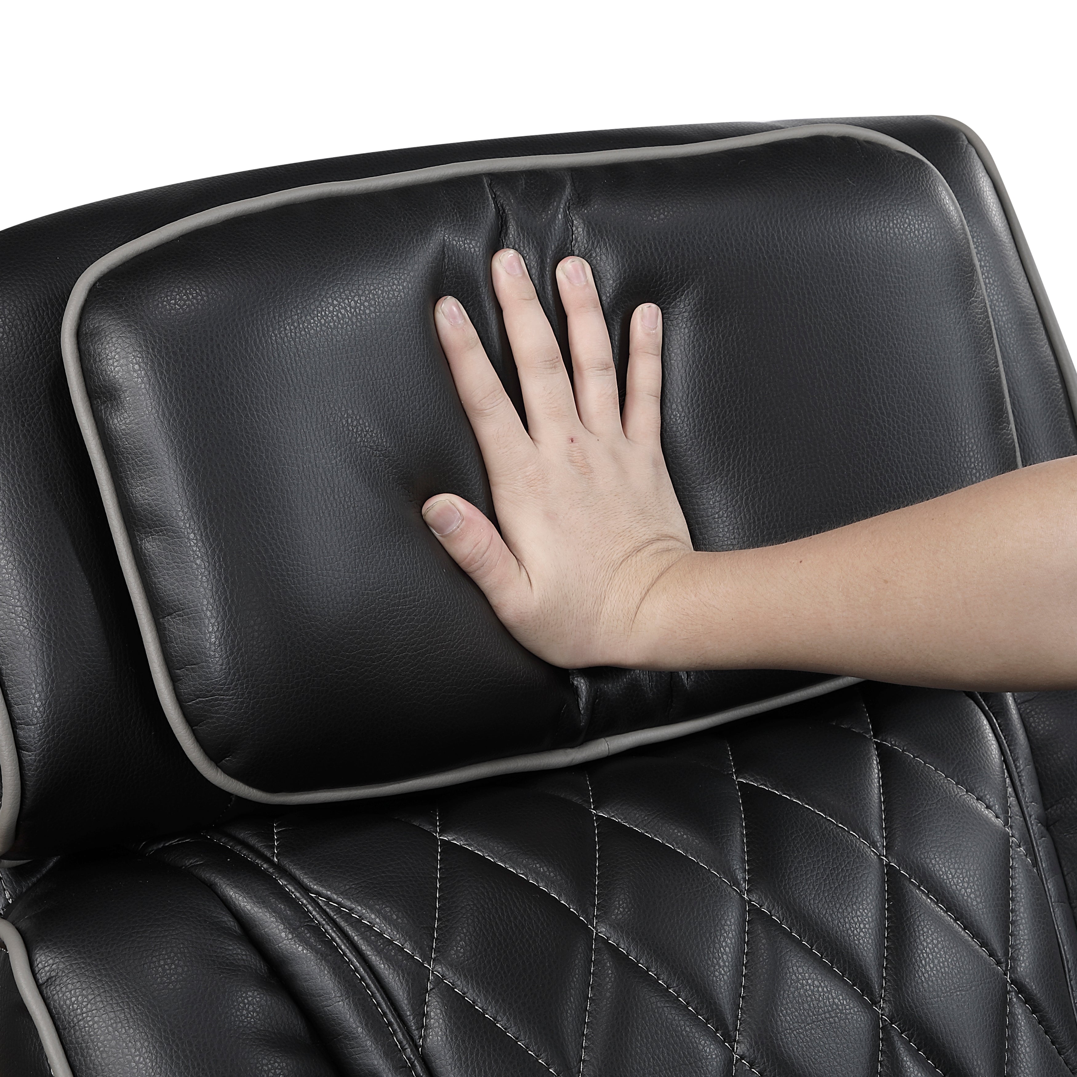 Fairway Black Power Double Reclining Living Room Set from Homelegance - Luna Furniture