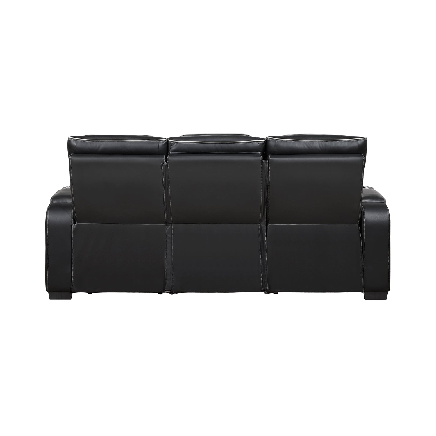 Fairway Black Power Double Reclining Living Room Set from Homelegance - Luna Furniture