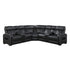 9516BLKS*32LCN2RCNPWH (3)3-Piece Power Reclining Sectional with Consoles, Power Headrests, Storage Arms(Top and Side), Cup holders, Charging Ports, Wireless speakers and LED lighting - 9516BLKS*32LCN2RCNPWH