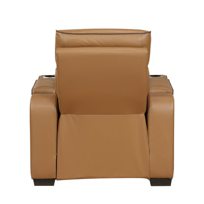 Fairway Brown Power Double Reclining Living Room Set from Homelegance - Luna Furniture