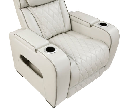 Fairway Taupe Power Double Reclining Living Room Set from Homelegance - Luna Furniture