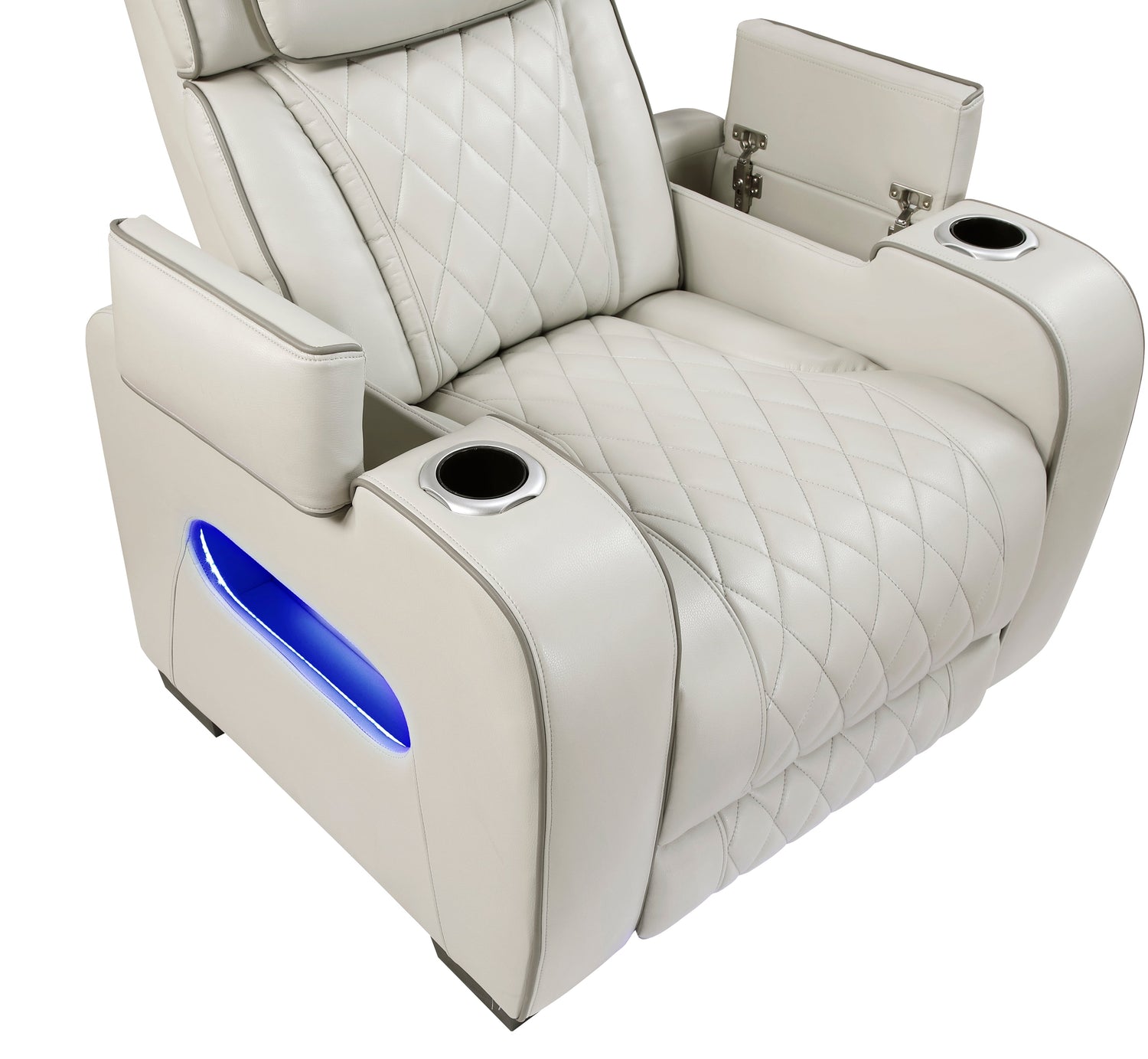 Fairway Taupe Power Double Reclining Living Room Set from Homelegance - Luna Furniture