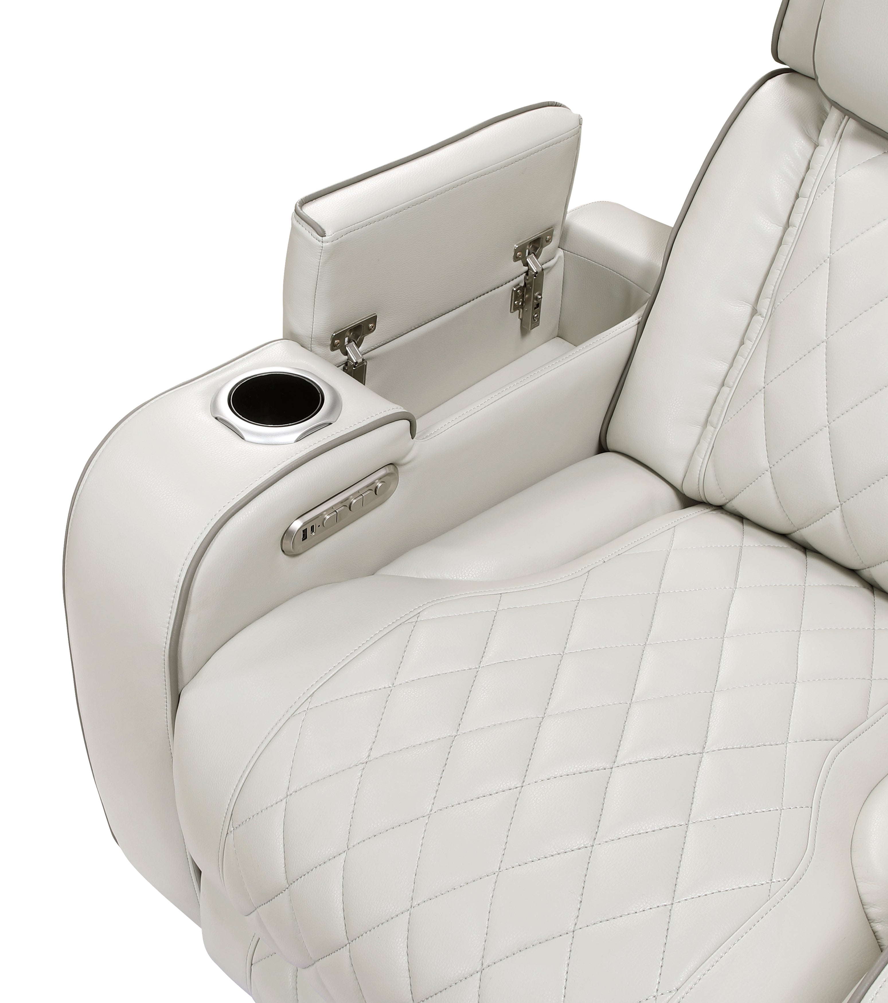 Fairway Taupe Power Double Reclining Living Room Set from Homelegance - Luna Furniture