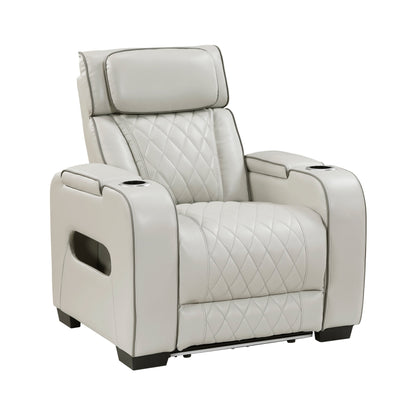 Fairway Taupe Power Double Reclining Living Room Set from Homelegance - Luna Furniture