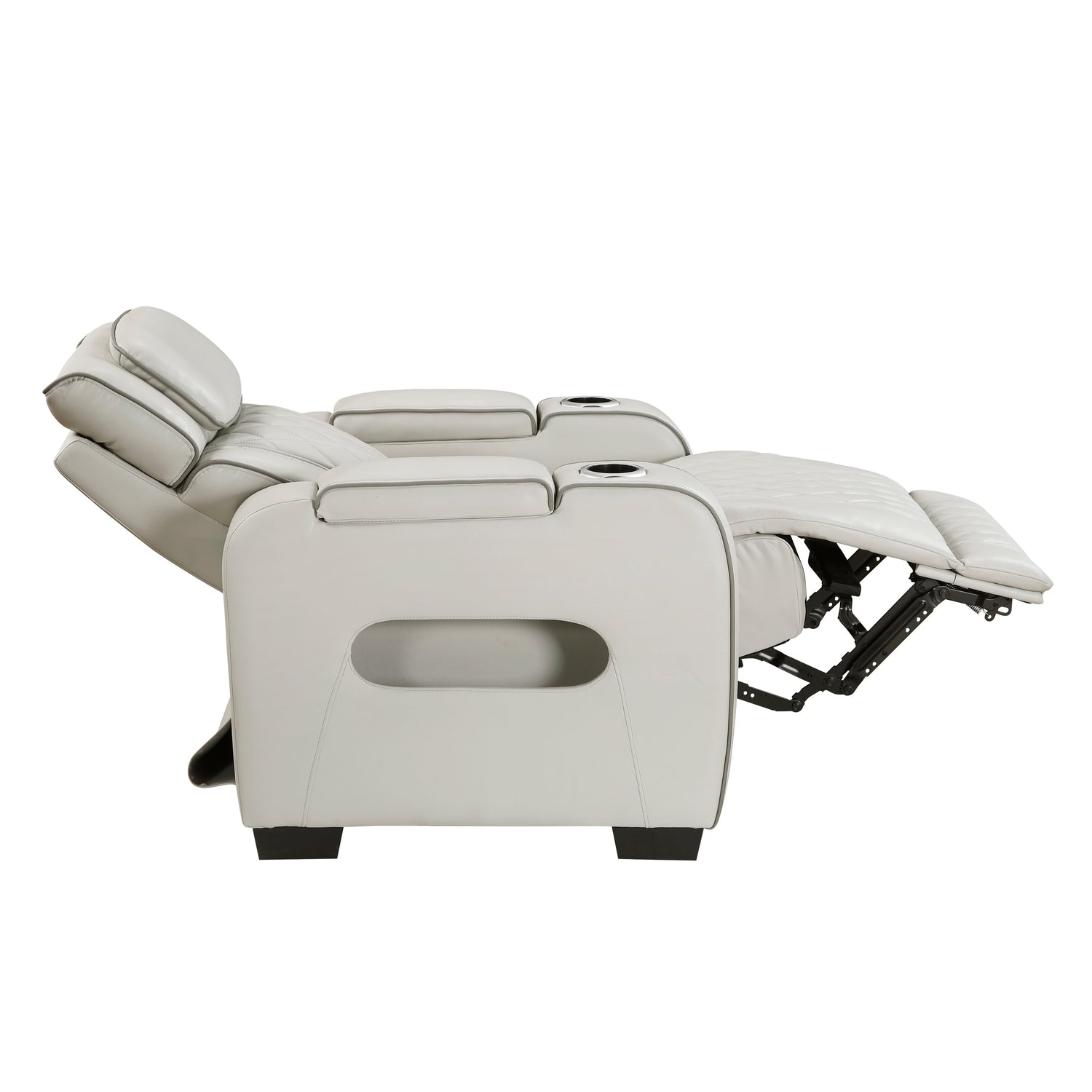 Fairway Taupe Power Double Reclining Living Room Set from Homelegance - Luna Furniture