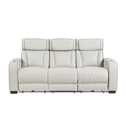 9516TPE*2PWH 2pc Set: Sofa, Love (Power) - 9516TPE*2PWH