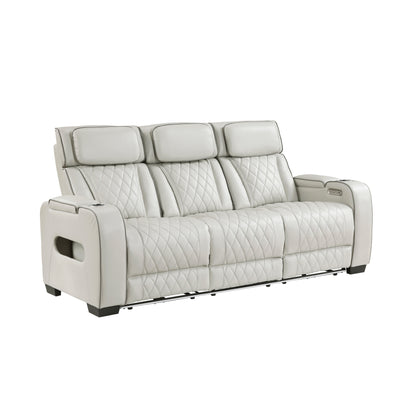 9516TPE*2PWH 2pc Set: Sofa, Love (Power) - 9516TPE*2PWH