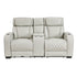 9516TPE-2PWH Power Double Reclining Love Seat with Center Console, Power Headrests, Storage Arms(Top and Side), Cup holders, Charging Ports and LED lighting - 9516TPE-2PWH