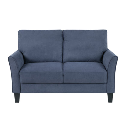 9519BUE*2 2pc Set: Sofa, Love - 9519BUE*2