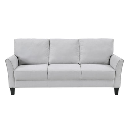 9519GRY*2 2pc Set: Sofa, Love - 9519GRY*2