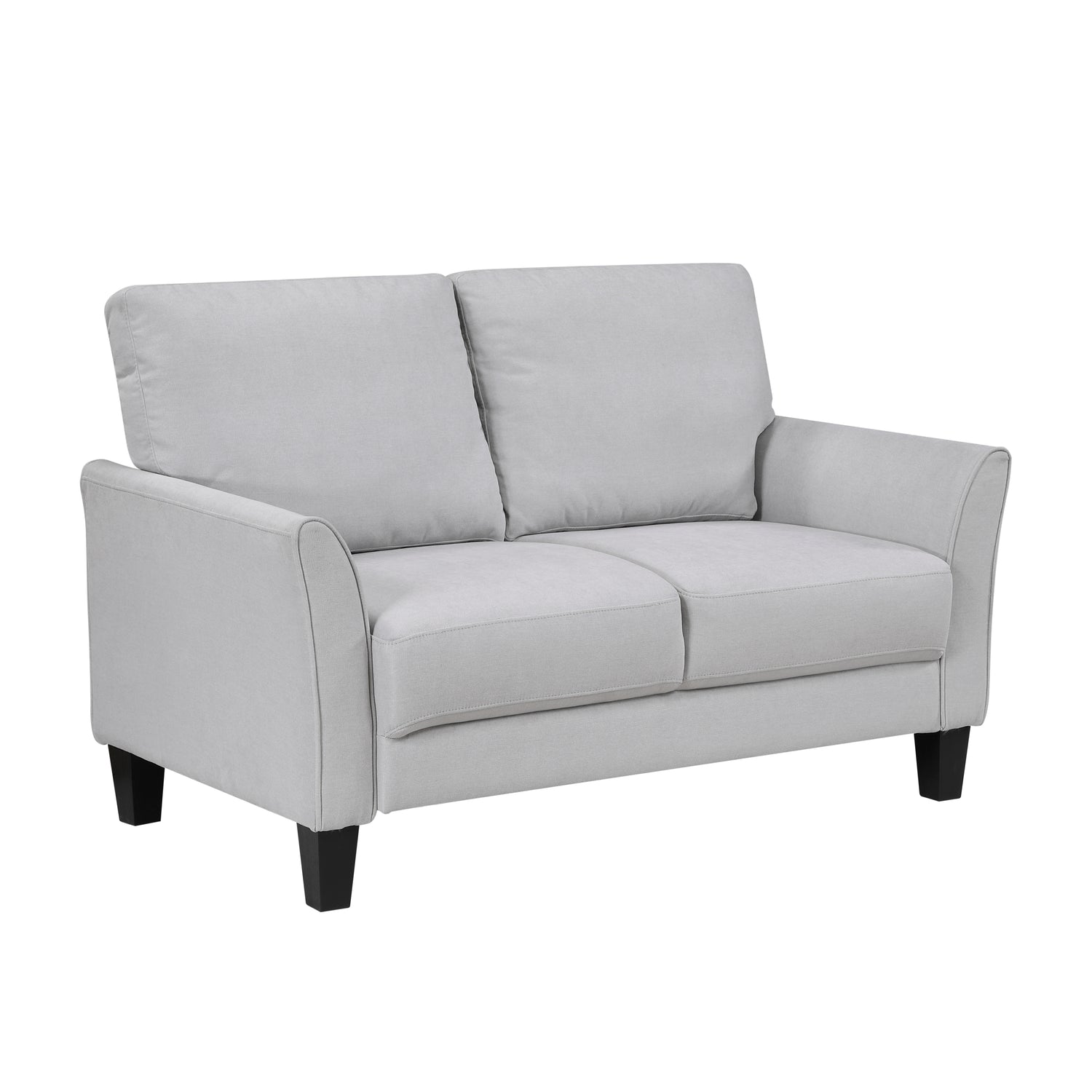 9519GRY*2 2pc Set: Sofa, Love - 9519GRY*2