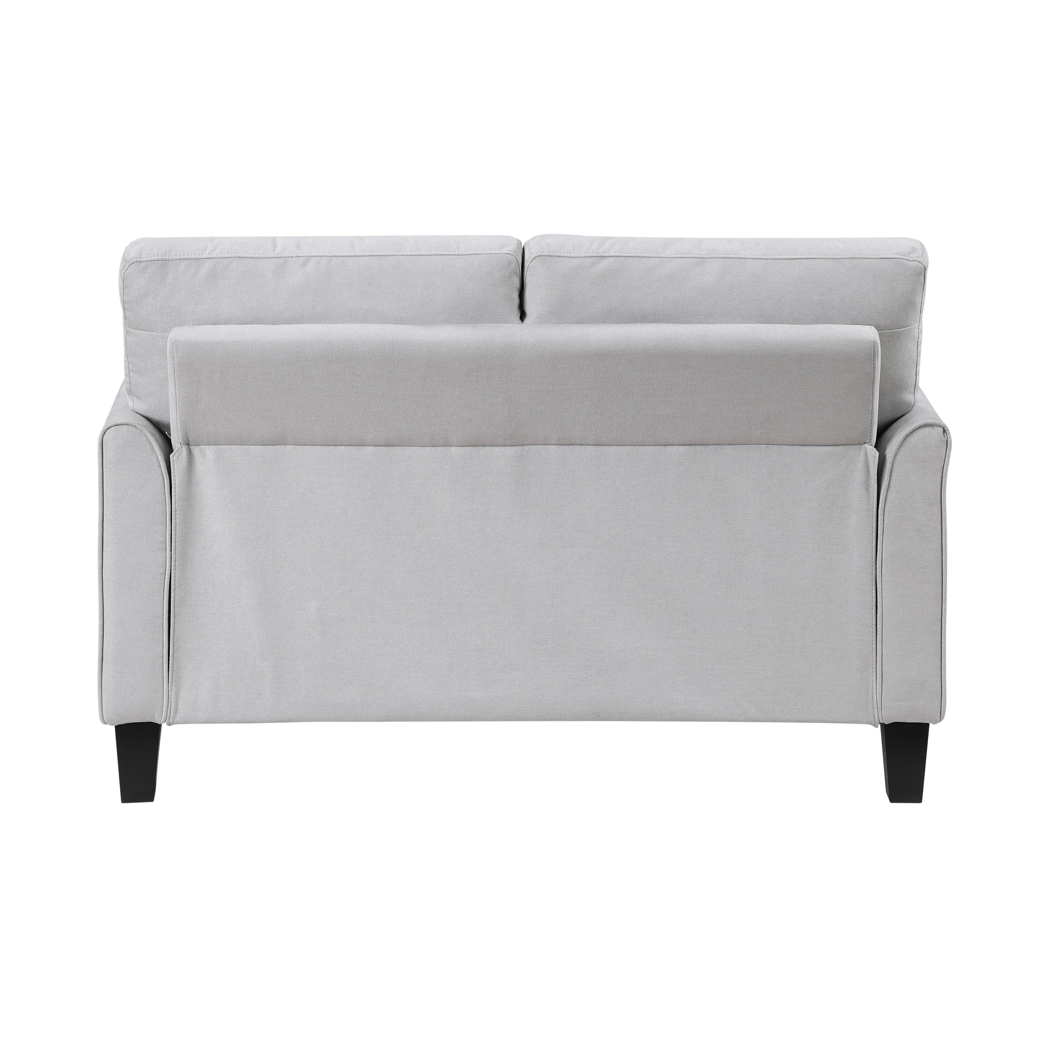 9519GRY*2 2pc Set: Sofa, Love - 9519GRY*2