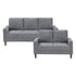 9520GRY*2 2pc Set: Sofa, Love - 9520GRY*2