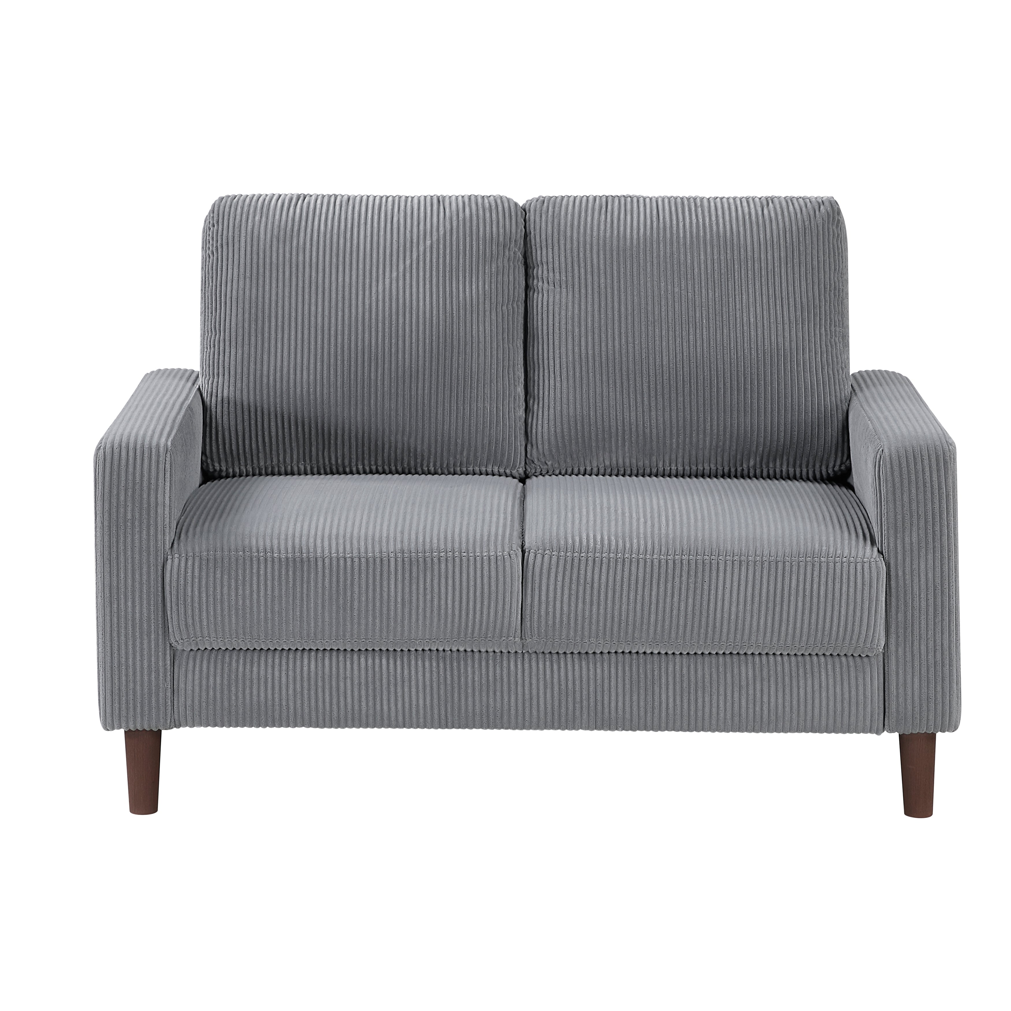9520GRY*2 2pc Set: Sofa, Love - 9520GRY*2