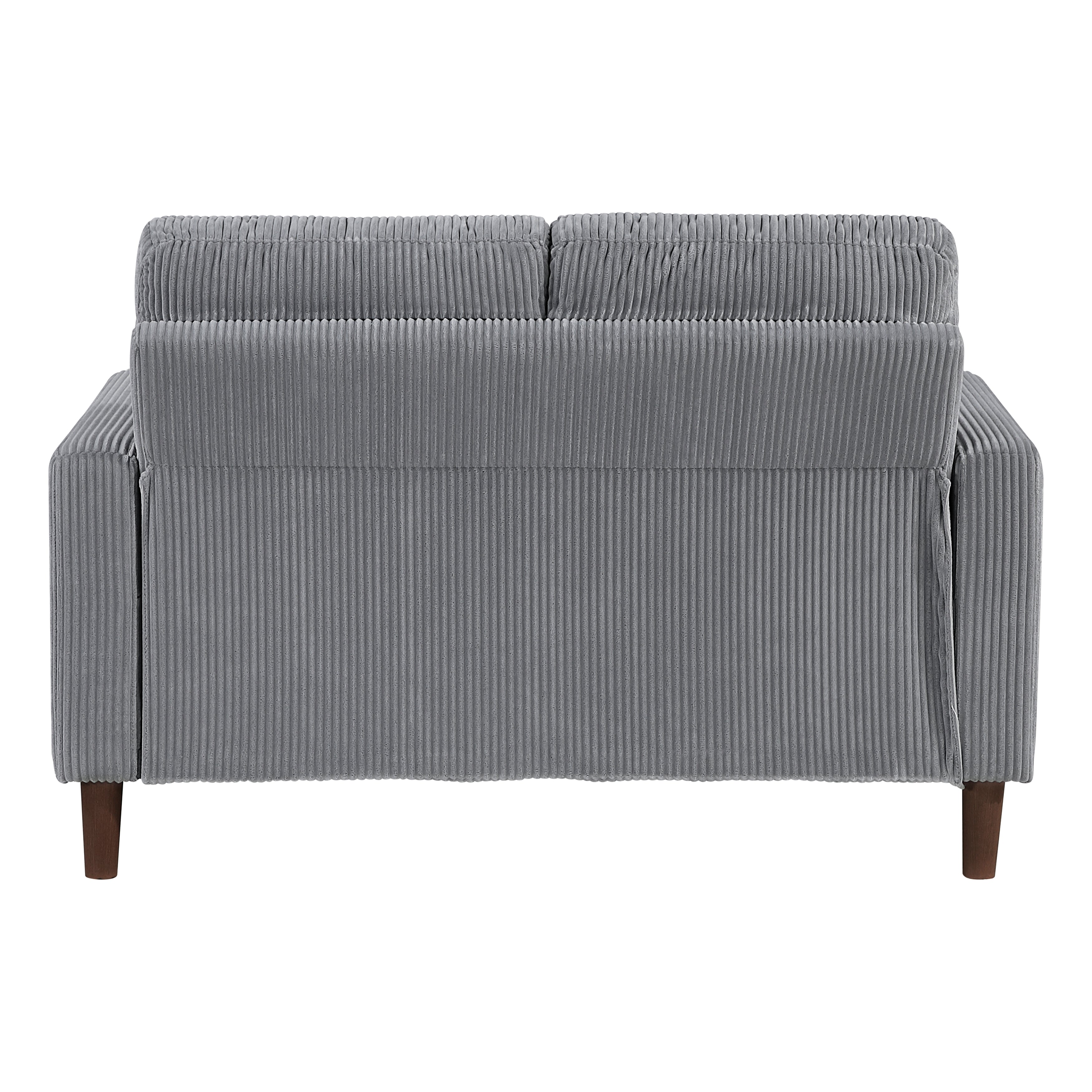 9520GRY*2 2pc Set: Sofa, Love - 9520GRY*2
