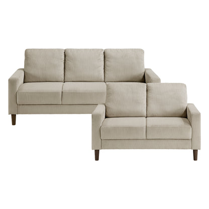 9520TPE*2 2pc Set: Sofa, Love - 9520TPE*2
